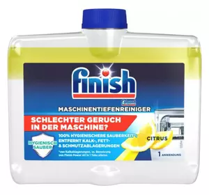Очищувач для посудомийних машин FINISH Lemon, 250 мл