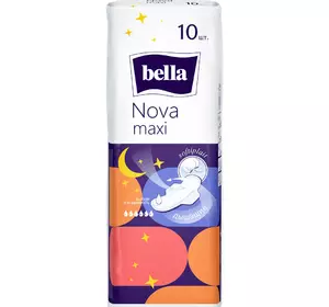 Класичні гігієнічні прокладки BELLA NOVA MAXI 10 (10шт)