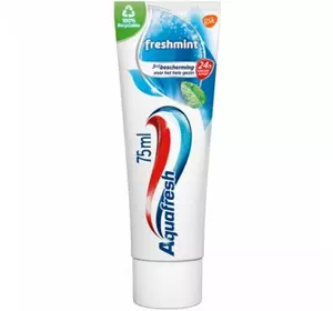 Зубна паста Aquafresh Потрійний Захист Freshmint (освіжаюча мята), 75 мл