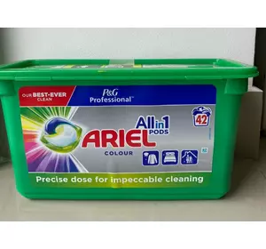 Капсули для прання Ariel Pods All in 1 Color, 42 шт