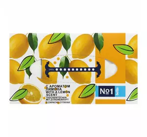 Хустинки гігієнічні паперові Bella №1 універсальні, двошарові (лимон 100 шт.)