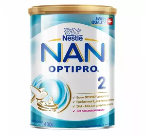 Суха молочна суміш Nestle NAN OPTIPRO 2 з 6 місяців, 400 г