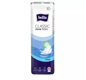 Класичні гігієнічні прокладки BELLA CLASSIC NOVA MAXI 10 (10шт)