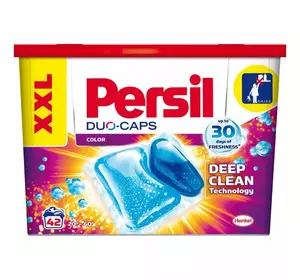 Гель-капсули для прання Persil DUO-CAPS color, 42 шт.
