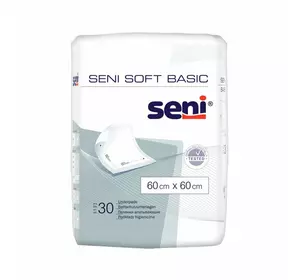 Пелюшки SENI SOFT BASIC (60x60 см) 30шт.