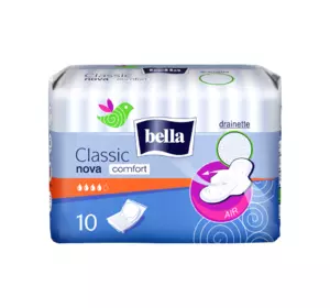 Класичні гігієнічні прокладки BELLA CLASSIC NOVA comfort 10 (10шт)