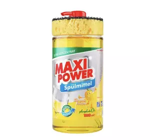 Засіб для миття посуду Maxi Power Лимон, 1 л