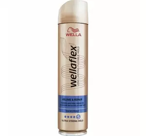 Лак для волосся WELLA WELLAFLEX VOLUME & REPAIR (обєм і відновлення) 400 мл