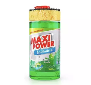 Засіб для миття посуду Maxi Power Лайм, 1 л