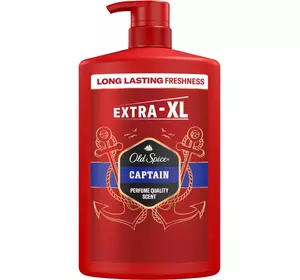 Гель для душу + шампунь Old Spice 3-в-1 Captain 1000 мл Гель для душу + шампунь Old Spice 3-в-1 Captain 1000 мл
