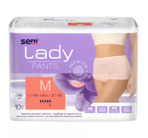 Поглинаючі труси для дорослих SENI LADY PANTS medium (2) 10шт. Поглинаючі труси для дорослих SENI LADY PANTS medium (2) 10шт.