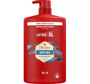 Гель для душу + шампунь Old Spice Deep Sea 3 в 1 1 л Гель для душу + шампунь Old Spice Deep Sea 3 в 1 1 л