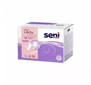 Урологічні прокладки SENI LADY MICRO 16шт. Урологічні прокладки SENI LADY MICRO 16шт.