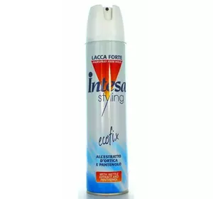 Лак д/волосся Intesa Extra Strong Hold сильна фіксація (екстр. кроп. та пантенолу), 300мл Лак д/волосся Intesa Extra Strong Hold сильна фіксація (екстр. кроп. та пантенолу), 300мл
