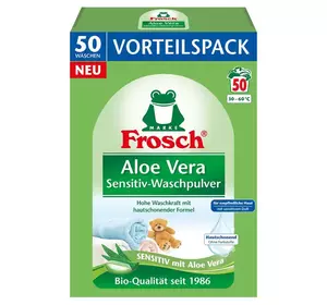 Порошок для прання Frosch Sensitive 50 прань 3300 г Порошок для прання Frosch Sensitive 50 прань 3300 г