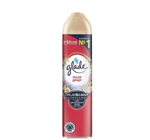 Аерозольний освіжувач повітря Glade Після дощу, 300 мл Аерозольний освіжувач повітря Glade Після дощу, 300 мл