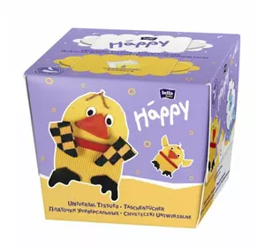 Хустинки паперові унiверсальні, двошарові, Bella Baby Happy 40+40 шт (курчатко) Хустинки паперові унiверсальні, двошарові, Bella Baby Happy 40+40 шт (курчатко)