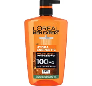 Гель для душу L'Oréal Paris Men Expert Hydra Energetic 1 л Гель для душу L'Oréal Paris Men Expert Hydra Energetic 1 л