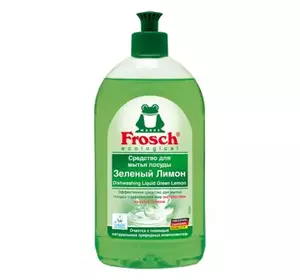 Засіб для ручного миття посуду Frosch Зелений лимон 500 мл Засіб для ручного миття посуду Frosch Зелений лимон 500 мл