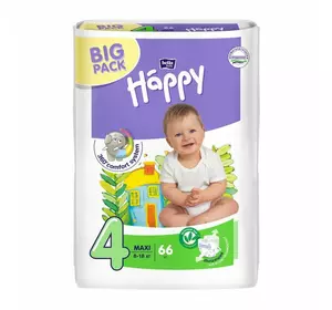 Підгузники дитячі Bella Baby HAPPY maxi (4) 66шт. Підгузники дитячі Bella Baby HAPPY maxi (4) 66шт.