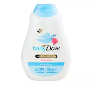 Dove Baby Шампунь д/дітей Інтенсивне зволоження 0+, 400мл Dove Baby Шампунь д/дітей Інтенсивне зволоження 0+, 400мл