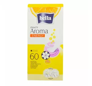 Прокладки гігієнічні щоденні BELLA PANTY AROMA ENERGY 60 (60 шт.) Прокладки гігієнічні щоденні BELLA PANTY AROMA ENERGY 60 (60 шт.)