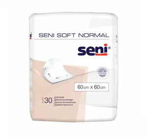 Пелюшки SENI SOFT Normal (60x60 см) 30шт. Пелюшки SENI SOFT Normal (60x60 см) 30шт.