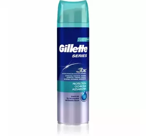 Гель для гоління Gillette Series Protection 3в1 200мл Гель для гоління Gillette Series Protection 3в1 200мл