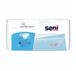 Підгузки для дорослих SUPER SENI Medium AIR (2) 30шт. Підгузки для дорослих SUPER SENI Medium AIR (2) 30шт.