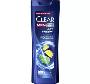 Шампунь Clear проти лупи для чоловіків Енергія свіжості 360 мл Шампунь Clear проти лупи для чоловіків Енергія свіжості 360 мл