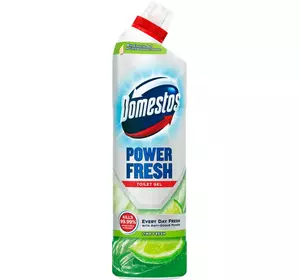 Засіб для чищення туалету Domestos Арома Пауер Свіжість лайму 700 мл Засіб для чищення туалету Domestos Арома Пауер Свіжість лайму 700 мл