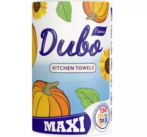 Паперові рушники Диво Premio Maxi 2-шарові 1 рулон білі Паперові рушники Диво Premio Maxi 2-шарові 1 рулон білі