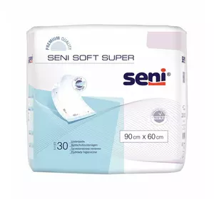 Пелюшки SENI SOFT Super (60x90 см) 30шт. Пелюшки SENI SOFT Super (60x90 см) 30шт.