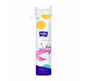 ВАТНІ ДИСКИ КРУГЛІ BELLA Cotton 120 шт ВАТНІ ДИСКИ КРУГЛІ BELLA Cotton 120 шт