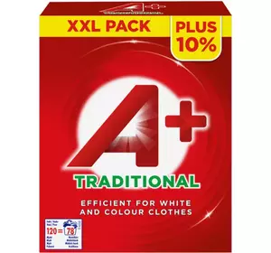 Пральний порошок А+ Traditional 5.1 кг Пральний порошок А+ Traditional 5.1 кг