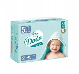 Підгузники дитячі Dada Extra Soft JUNIOR (5) 15-25 кг, 44шт. Підгузники дитячі Dada Extra Soft JUNIOR (5) 15-25 кг, 44шт.