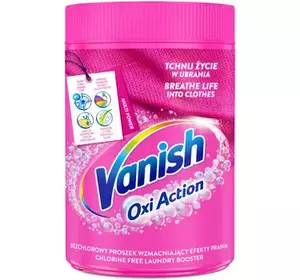 Плямовивідник порошкоподібний для тканин Vanish Gold Oxi Action 625 г Плямовивідник порошкоподібний для тканин Vanish Gold Oxi Action 625 г