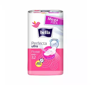 Гігієнічні прокладки BELLA PERFECTA ULTRA ROSE 32 (32шт) Гігієнічні прокладки BELLA PERFECTA ULTRA ROSE 32 (32шт)