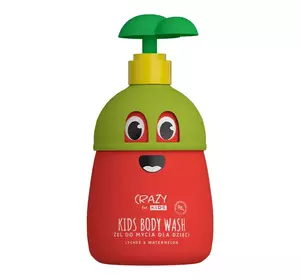 Гель для купання з ароматом лічі та кавуна Crazy for Kids Washing Gel Lychee & Watermelon HiSkin 500 мл Гель для купання з ароматом лічі та кавуна Crazy for Kids Washing Gel Lychee & Watermelon HiSkin 500 мл