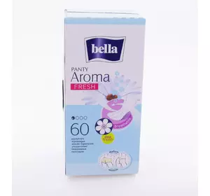 Прокладки гігієнічні щоденні BELLA PANTY AROMA FRESH 60 (60 шт.) Прокладки гігієнічні щоденні BELLA PANTY AROMA FRESH 60 (60 шт.)