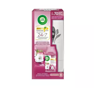 Автоматичний освіжувач повітря (набір) Air Wick Freshmatic Ніжність шовку та лілії, 250мл Автоматичний освіжувач повітря (набір) Air Wick Freshmatic Ніжність шовку та лілії, 250мл