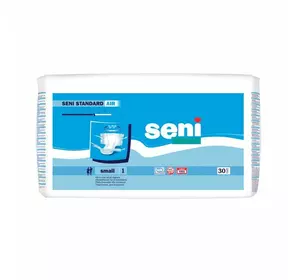 Підгузки для дорослих SENI STANDARD Air Small (1) 30шт. Підгузки для дорослих SENI STANDARD Air Small (1) 30шт.