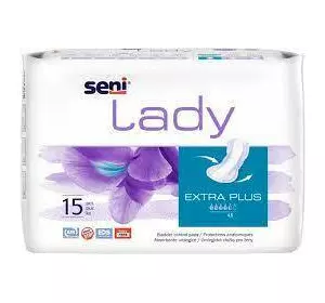 Урологічні прокладки SENI LADY EXTRA PLUS 15шт. Урологічні прокладки SENI LADY EXTRA PLUS 15шт.