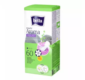 Прокладки гігієнічні щоденні BELLA PANTY AROMA RELAX 60 (60 шт.) Прокладки гігієнічні щоденні BELLA PANTY AROMA RELAX 60 (60 шт.)