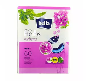 Прокладки гігієнічні щоденні BELLA Panty Herbs verbena (60 шт.) Прокладки гігієнічні щоденні BELLA Panty Herbs verbena (60 шт.)