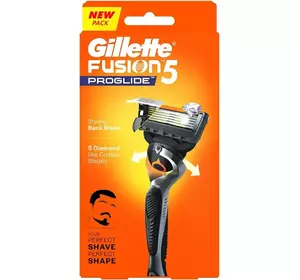 Чоловіча бритва Gillette Fusion5 ProGlide з ручкою та 1 змінною касетою Чоловіча бритва Gillette Fusion5 ProGlide з ручкою та 1 змінною касетою