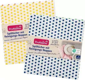 Кухонні серветки Profissimo з миючими валиками, 2 шт Кухонні серветки Profissimo з миючими валиками, 2 шт