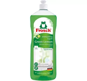 Засіб для миття посуду Frosch Зелений лимон 1 л Засіб для миття посуду Frosch Зелений лимон 1 л