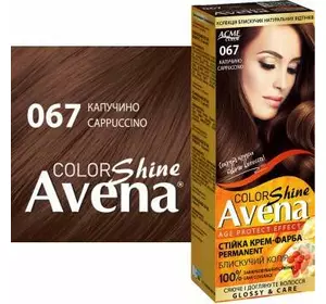 Крем-фарба для волосся "ЕКМІ-КОЛОР" AVENA 067 Капучіно Крем-фарба для волосся "ЕКМІ-КОЛОР" AVENA 067 Капучіно