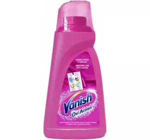 Плямовивідник рідкий для тканин Vanish Oxi Action, 1 л Плямовивідник рідкий для тканин Vanish Oxi Action, 1 л